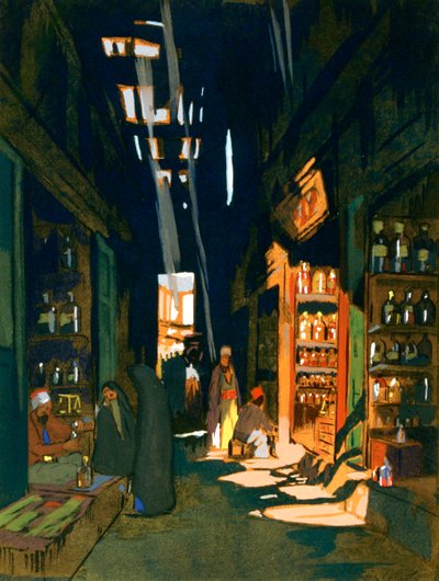 Perfume Merchant by Louis Cabanes