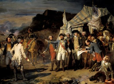 The Siege of Yorktown by Louis Charles Auguste Couder