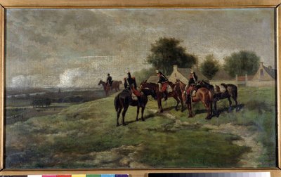 Cuirassiers by Louis Charles Bombled