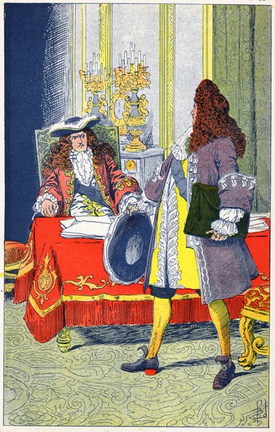 Louis XIV and Louvois by Louis Charles Bombled