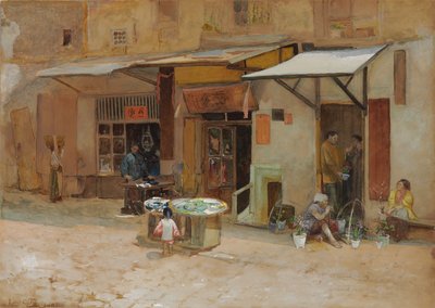 Chinatown, San Francisco by Louis Comfort Tiffany