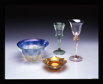 Set of Glassware by Louis Comfort Tiffany