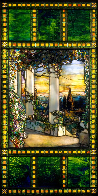 Window by Louis Comfort Tiffany