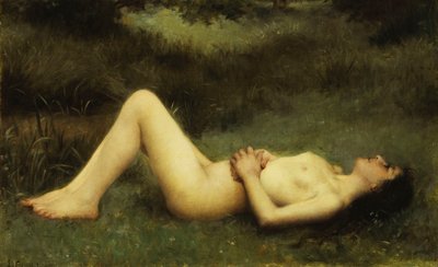 Reclining Nude by Louis Courtat