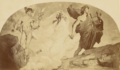 Orpheus and Eurydice by Louis Emile Durandelle