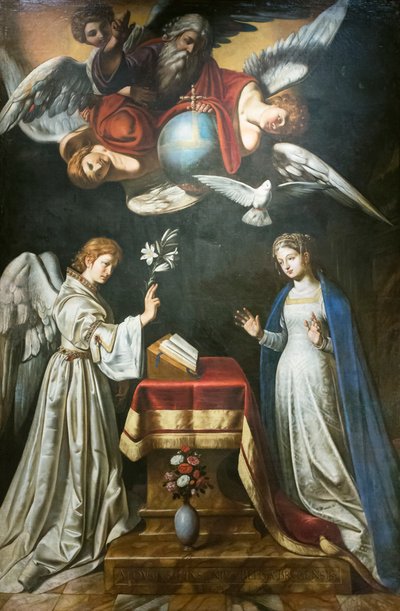 Annunciation by Louis Finsonius or Finson
