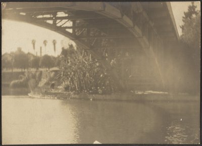 Bridge over River by Louis Fleckenstein