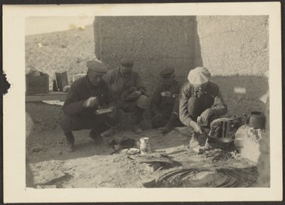 Campfire Meal by Louis Fleckenstein