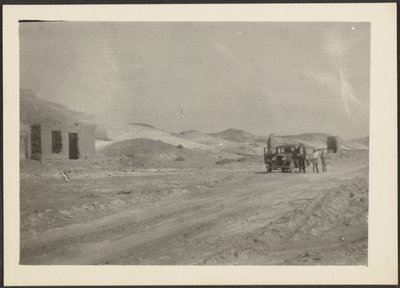 Car in Landscape by Louis Fleckenstein