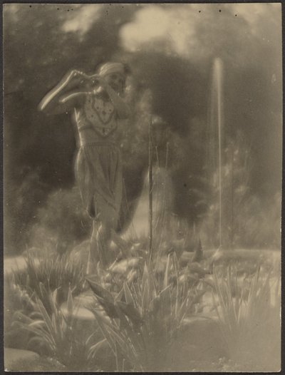 Dancer in Garden by Louis Fleckenstein