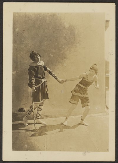 Dancers on Rooftop by Louis Fleckenstein