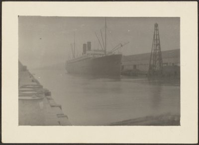 Docked Ship by Louis Fleckenstein