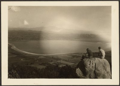 Figures in Landscape by Louis Fleckenstein