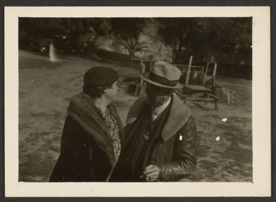 Fleckenstein and Woman by Louis Fleckenstein