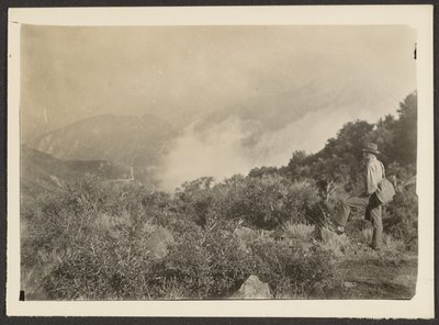 Man in Landscape by Louis Fleckenstein