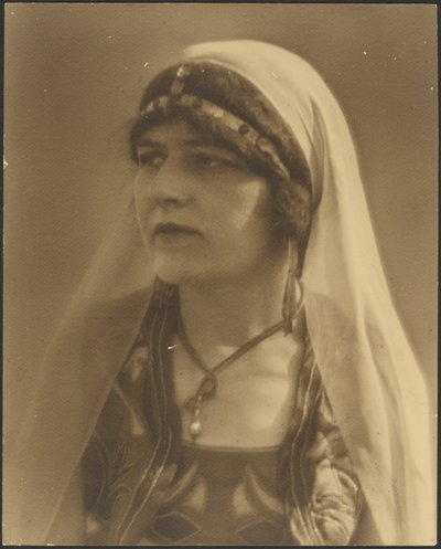 Portrait of Nautch Girl by Louis Fleckenstein