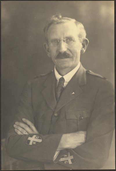 Portrait of a Military Chaplain by Louis Fleckenstein
