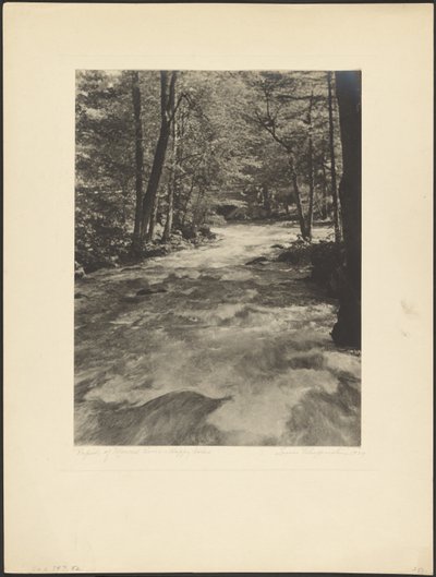 Rapids of Merced River - Happy Isles by Louis Fleckenstein