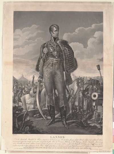 Jean Lannes 1769-1809, 1809 by Louis Francois Aubry
