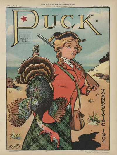 Puck Thanksgiving, 1904 by Louis Glackens