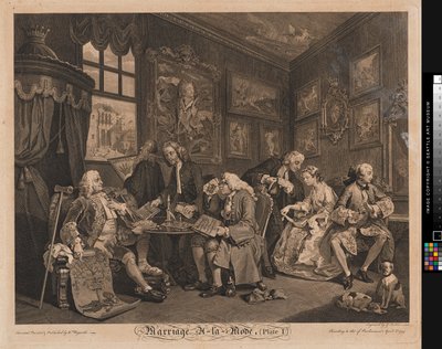 The Marriage Transaction by Louis Gérard Scotin
