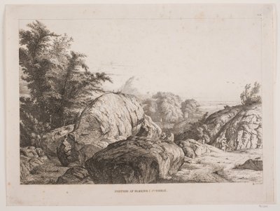 Part of Blekinge in Sweden by Louis Gurlitt