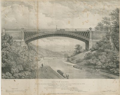 Calton Bridge by Louis Haghe