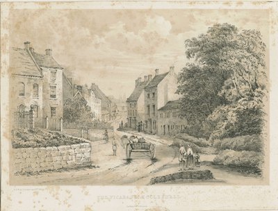 Eccleshall Village by Louis Haghe