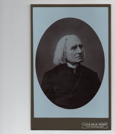 Franz Liszt (1811-1886) (1880, Photograph) by Louis Held