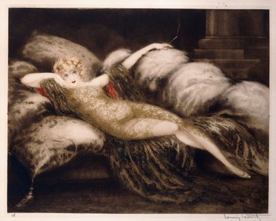 Golden Veil by Louis Icart