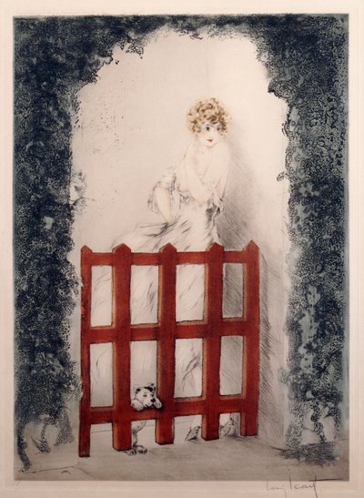 Red Gate by Louis Icart