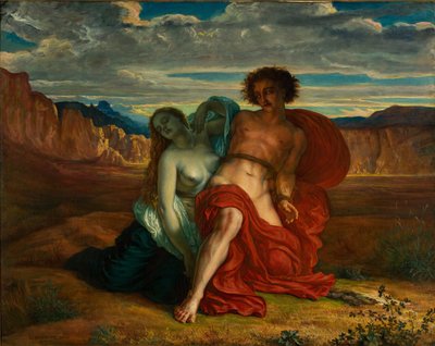 The Torture of Mezentius by Louis Janmot