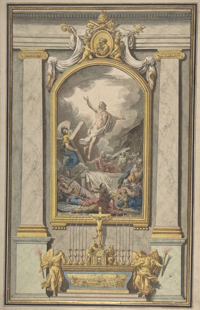 The Resurrection by Louis Jean François Lagrenée