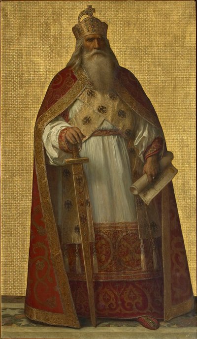Charles the Great, 1872-1877 by Louis Joseph Gallait