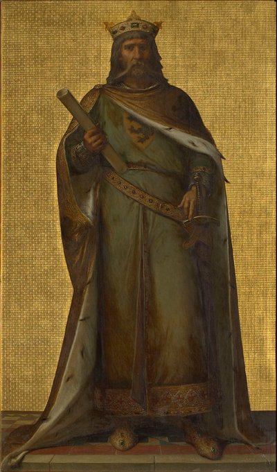 Philip I of Alsace by Louis Joseph Gallait