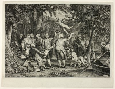 Mirabeau Arrives at the Elysian Fields by Louis Joseph Masquelier