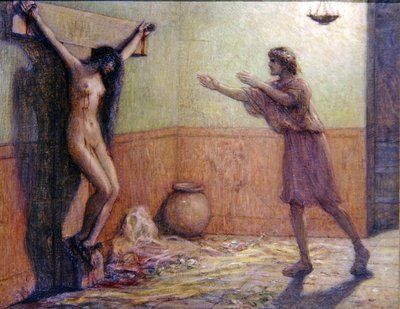 Crucified Woman by Louis Joseph Raphael Collin