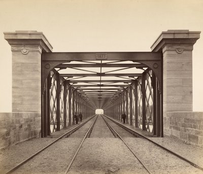 Railroad Viaduct at La Fontaine-des-Eaux, Dinan by Louis Lafon