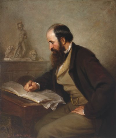 Henry Kirke Brown, 1863 by Louis Lang