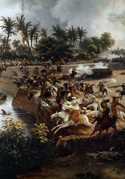 The Battle of the Pyramids, July 21 by Louis Lejeune