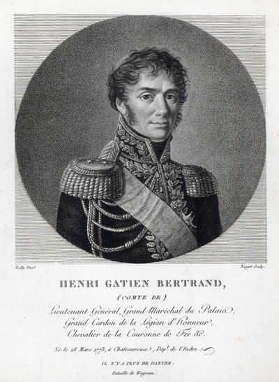 Henri Gatien Bertrand (1773-1844) by Louis Leopold Boilly