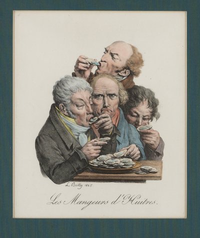 Slurping Oysters by Louis Leopold Boilly