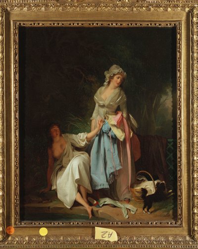 The Bather Surprised by Louis Leopold Boilly