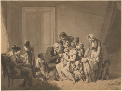 The Vaccine by Louis Leopold Boilly