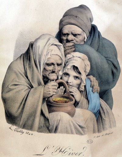 Winter by Louis Leopold Boilly