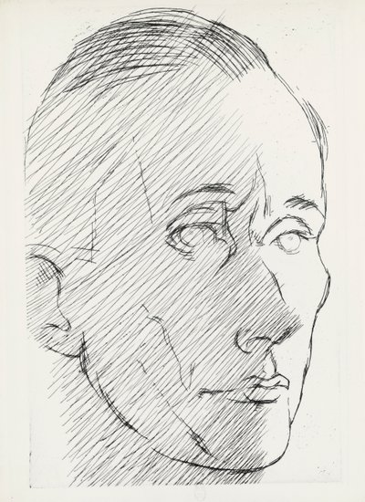 Portrait of Marc Chadourne by Louis Marcoussis