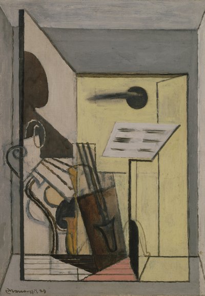 The Score Sheet, 1929 by Louis Marcoussis