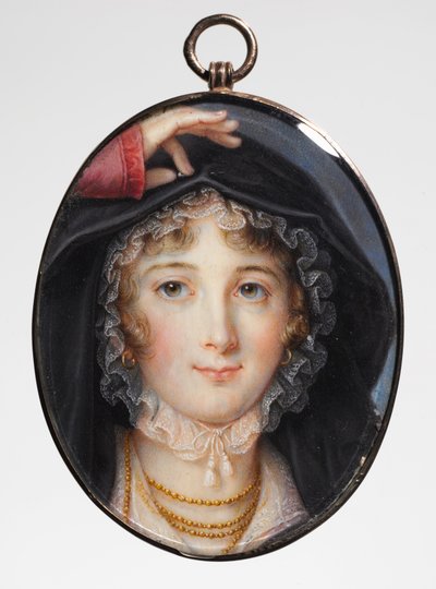 Portrait of a Woman by Louis Marie Autissier