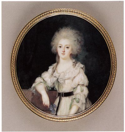 Madame Elisabeth de France by Louis Marie Sicard