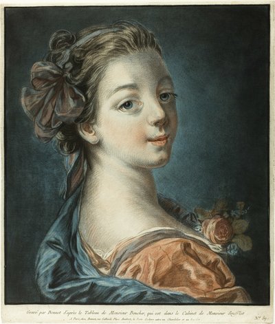 Bust of a Woman by Louis Marin Bonnet